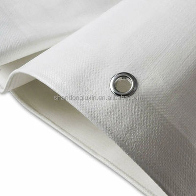 Largeur de 2 à 100 m, plaqué en PE, feuilles en plastique de bâche stratifiée 100% imperméable