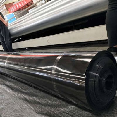 Liner à géomembranes en HDPE double lisse pour l'imperméabilisation de 2 mm dans les étangs et les décharges des fermes piscicoles