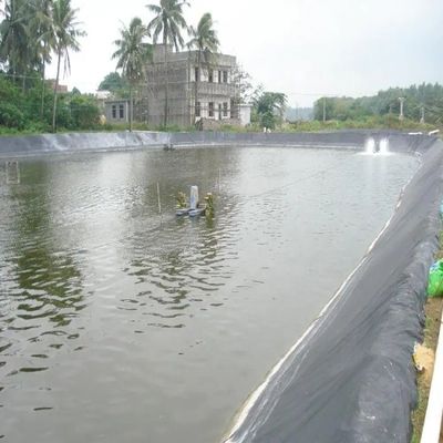 Encrés géomembranés en HDPE noir vert 1,5 mm pour la construction et la protection des barrages