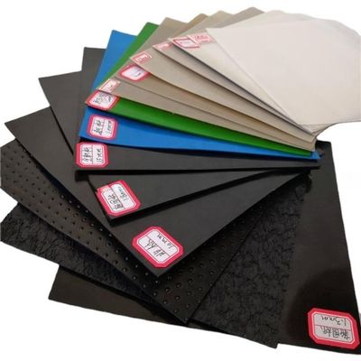 Épaisseur 0,2 mm-3 mm Feuille de HDPE bleue 15-20 Mil Feuille de plastique imperméable à l'eau
