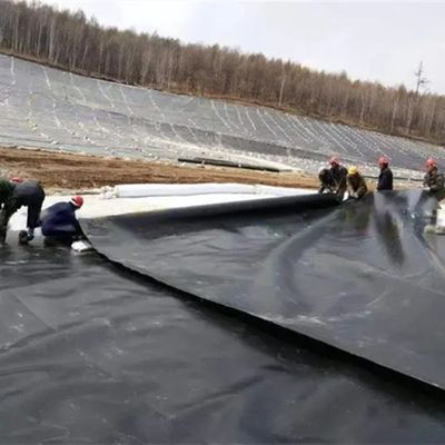 Liner d'étang pour étangs de pisciculture à géomembranes en HDPE blanc et à longue durée de vie
