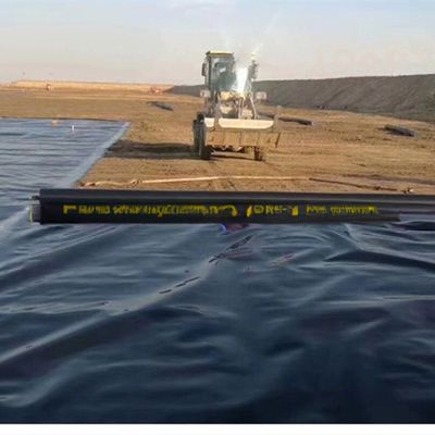 Liner d'étang pour étangs de pisciculture à géomembranes en HDPE blanc et à longue durée de vie