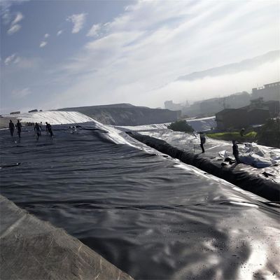 1.0mm Géomembrane 2mm Hdpe Géomembrane 20 Mil Liner d'étang pour les géomembranes 1m-8m largeur