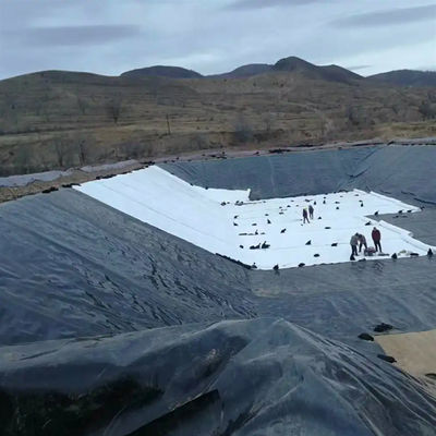 1.0mm Géomembrane 2mm Hdpe Géomembrane 20 Mil Liner d'étang pour les géomembranes 1m-8m largeur