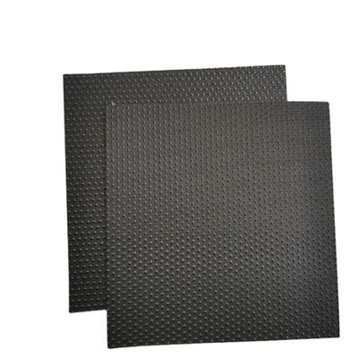 Géomembrane pour étang de poisson noir ou de couleur personnalisée résistante aux UV 0,75 mm HDPE