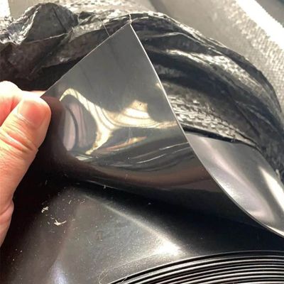 1 mm 2 mm épaisseur HDPE géomembrane étang de poisson revêtement pour l'étanchéité artificielle lac