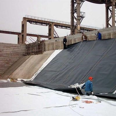 Géomembranes pour l'extérieur 0,5 mm 0,75 mm 1,0 mm 1,5 mm 2,0 mm HDPE