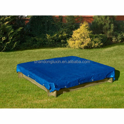 Traitement de surface LDPE revêtement bleu PE Tarpaulin 200gm 2m*100m feuille de couverture en rouleau de toile