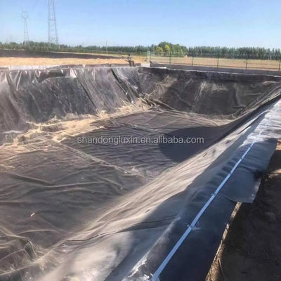 50m-100m longueur Hdpe étanchéité en plastique feuille de géomembrane pour l'aquaculture étang liner