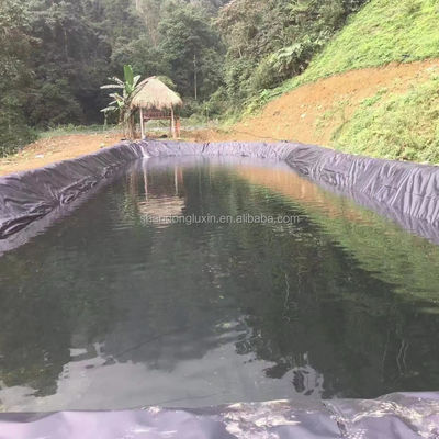 50m-100m longueur Hdpe étanchéité en plastique feuille de géomembrane pour l'aquaculture étang liner