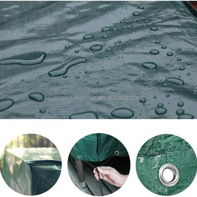 Teladure en PE 100% imperméable à l'eau Couverture de camion Teladure en PVC Densité 6*6-16*16 Plaid Style