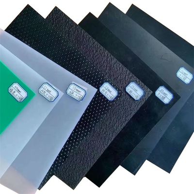 Liner de géomembrane en HDPE pour étang de poisson 0,3 mm 0,5 mm 1 mm 2 mm Noir Blanc Bleu Vert Personnalisé