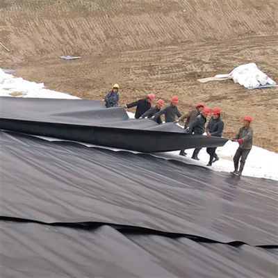 Style de conception industrielle 0,5 mm 0,75 mm 1 mm géomembrane HDPE pour revêtement d'étang agricole