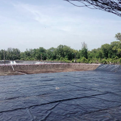 Enveloppe en plastique géomembrané HDPE écologique pour enveloppe d'étang de pisciculture