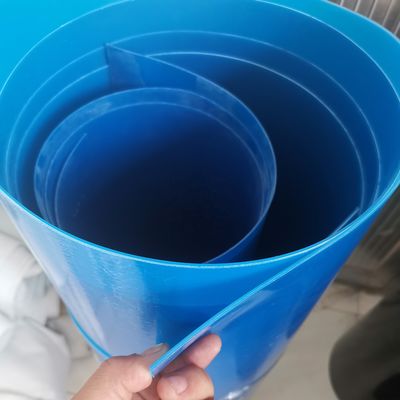 Épaisseur 0,2 mm-3 mm Liner d'étang GM13 2 mm HDPE Géomembrane blanche imperméable à l'eau pour étang de crevettes