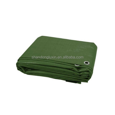 Poly Tarp Roll Sunscreen Truck Tela pour les installations de couverture en HDPE 500D-1500D Nombre de fils