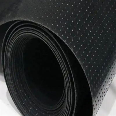 Membrane géomembranée à point de colonne à double face imperméable à la lumière avec une longueur de 50 à 200 m/rouleau
