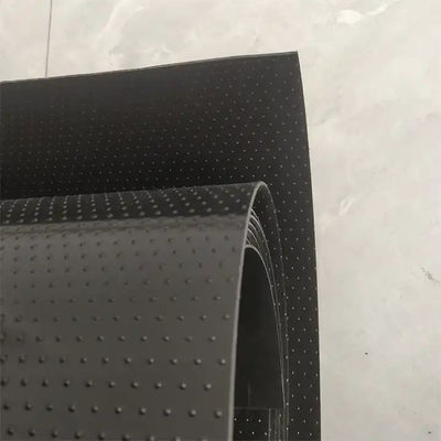 Membrane géomembranée à point de colonne à double face imperméable à la lumière avec une longueur de 50 à 200 m/rouleau