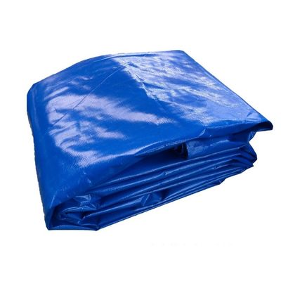 Tente en bâtonnet en PE bleu revêtu pour camion