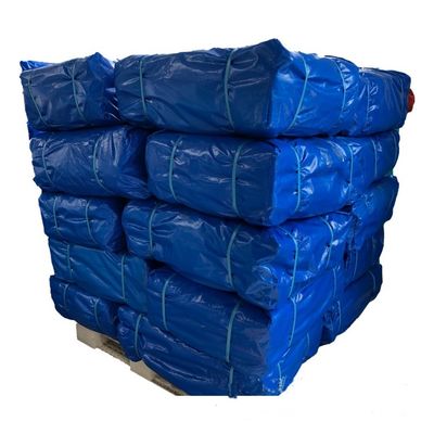 Tente en bâtonnet en PE bleu revêtu pour camion