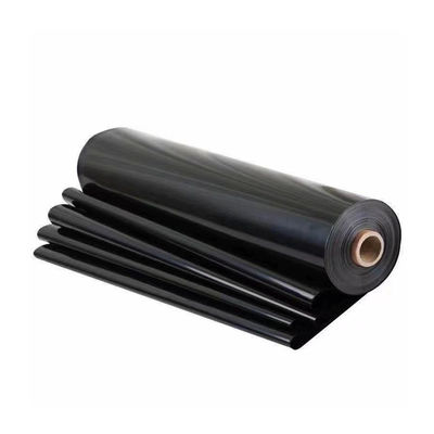 Geomembrane Liner d'étang en plastique HDPE noir pour le barrage du réservoir du lac artificiel 1,5 mm 2,0 mm