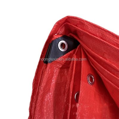 Polyéthylène rouge de bâche en PE résistant aux rayons UV et bloquant la lumière du soleil