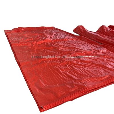 Polyéthylène rouge de bâche en PE résistant aux rayons UV et bloquant la lumière du soleil