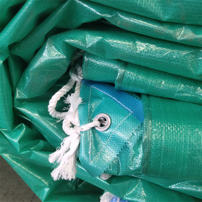 Étanchéité à la pluie en polyéthylène vert pour les tentes