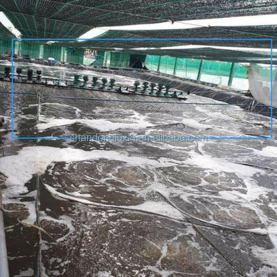 Géomembrane de 1 à 6 m de largeur pour étangs de poissons extérieurs résistante aux acides et aux alcalis