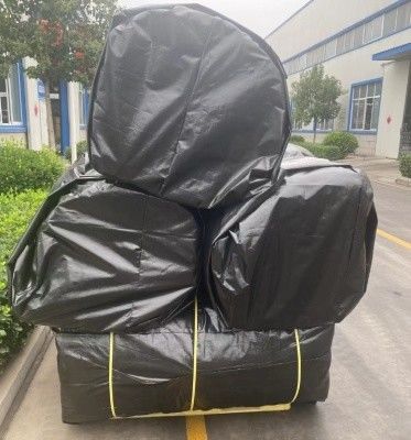 Étoffes en polyethylène noir PE pour la résistance à la pluie et aux UV Largeur de 2 à 11 m