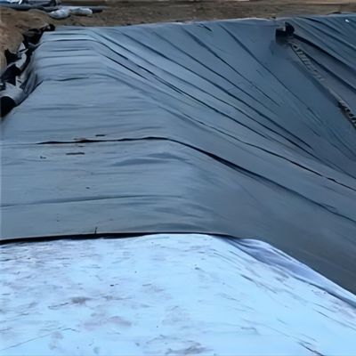 Géomembranes avec des motifs 1 mm 2 mm épaisseur longueur 50-100m ASTM GRI-GM13 Standard Direct