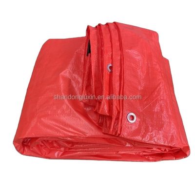 Tissus en PE rouge étanche à l'eau et à la poussière Blocs solaires Autres tissus 3x4m 4x5m 4x6m