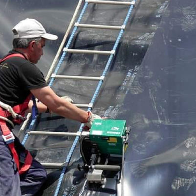 Liner de géomembrane en PEHD direct pour barrage d'étang de poisson Longueur 50-200m Largeur 1m-8m Direct