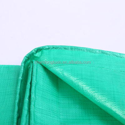 8*8-14*14 Tissu de bâche revêtu en PE de densité pour solution imperméable préfabriquée