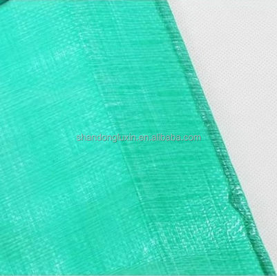 Protégez vos camions du soleil, de la pluie et de l'humidité avec une bâche en PE vert tissée 220 gsm