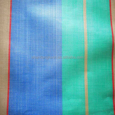 Tissu de bâche tissé en polyéthylène avec des propriétés résistantes au soleil et à l'eau