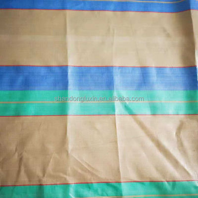 Tissu de bâche tissé en polyéthylène avec des propriétés résistantes au soleil et à l'eau