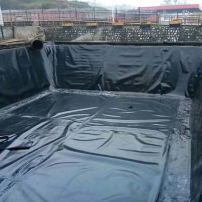 0.1mm-2,5mm épaisseur étang de pisciculture Hdpe géomembrane pour les applications industrielles