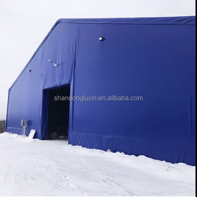 Taille personnalisable Étoffe de bâton en PVC bleu Largeur de matériau durable Max 2m pour les articles de couverture