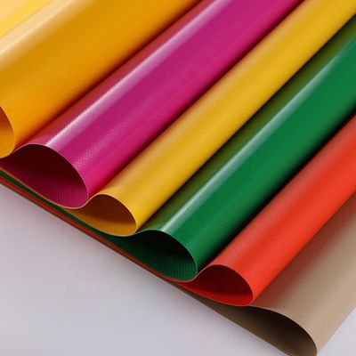 Rouleau de bâches en PVC double imperméable revêtu pour une largeur de 2 à 100 m
