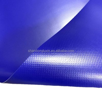 Étagère en PVC bleu pour l'extérieur, résistant à la pluie et à la lumière du soleil