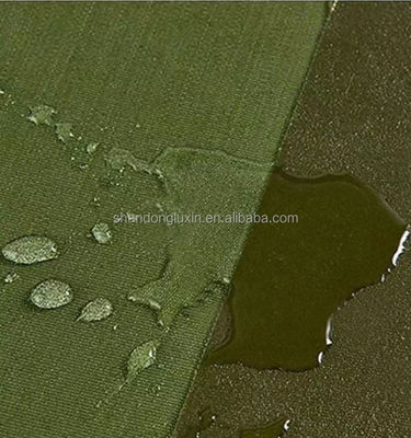 Tissu de bâche en toile revêtu de PVC imperméable à l'eau de poids moyen pour produits non tissés