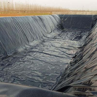 Géomembranes doubles lisses extérieures pour les étangs de poissons et les sites d'enfouissement