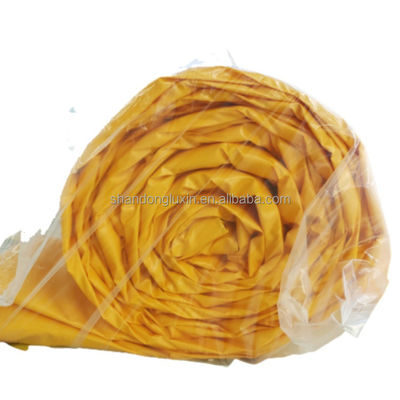 Largeur maximale de 2 m Tarpaulin en PVC jaune Idéal pour bloquer la lumière du soleil et prévenir l'humidité