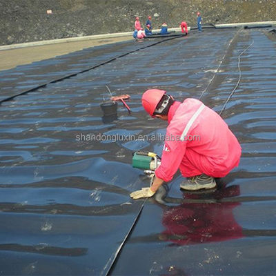 Géomembrane en PEHD imperméable pour jardins sur toits ou étangs de crevettes Durable et durable