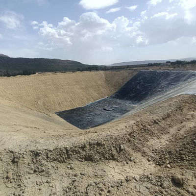 1.5mm HDPE géomembrane pour la mine étang de poisson lagune lac et barrage