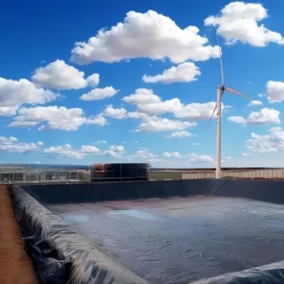 0.75mm HDPE géomembrane imperméable à l'eau pour le réservoir de lac artificiel