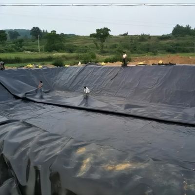 0.75mm HDPE géomembrane imperméable à l'eau pour le réservoir de lac artificiel