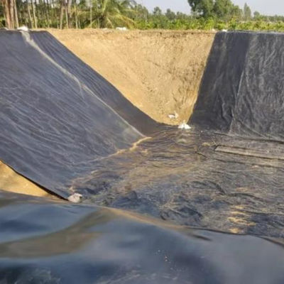0.75mm HDPE géomembrane imperméable à l'eau pour le réservoir de lac artificiel