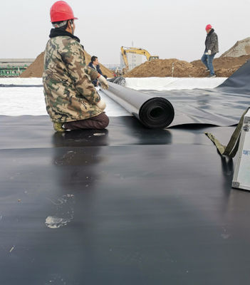 Capacité de solution du projet 100% HDPE pour une piscine à géomembrane pour une élevage de poissons en douceur